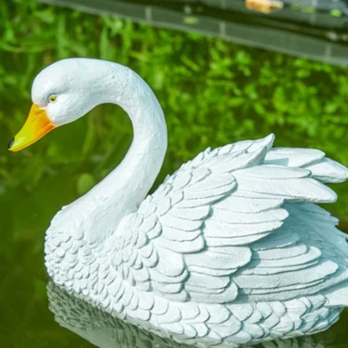 Pezzi cigno galleggiante in - cigno,