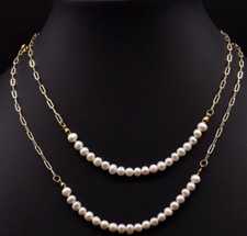 Collana doppio strato maglia