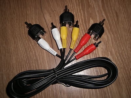 Cavo fono rca - av, 3