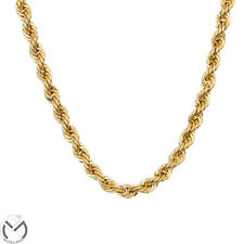 Collana in oro giallo 18 Kt 750 maglia corda -82/ST-