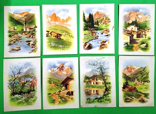 Cartoline paesaggi alpini - cartoline,