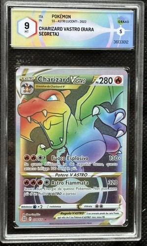 Charizard astro hyper graad - v,