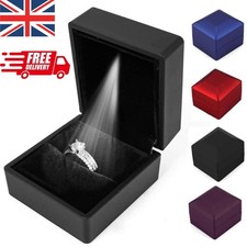 Scatola LED per anelli con