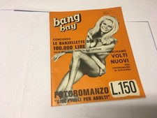 BANG BAY – FOTOROMANZO PER