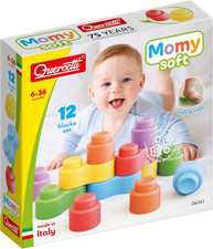 Momy Soft, Costruzioni Morbide 12 Pezzi, Giochi Bambini 6 Mesi E 3 Anni, Gioco E