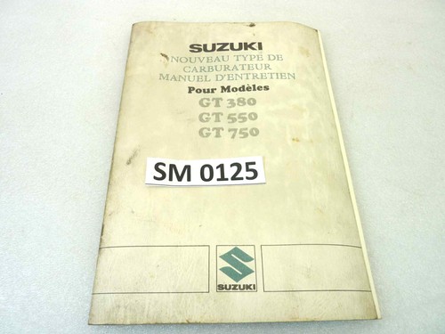 Manuale carburatori suzuki - carburatori,