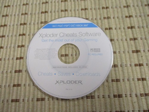 Xploder cheats software per - xploder, cd