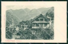 Vercelli Campertogno Valsesia Castello Stoppani 2143 cartolina RB7215