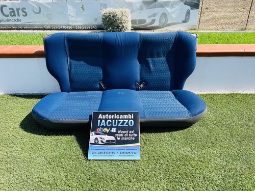 Sedile panca posteriore blu - posteriore,