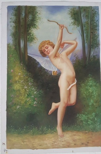 Quadro dipinto mano olio - mano,