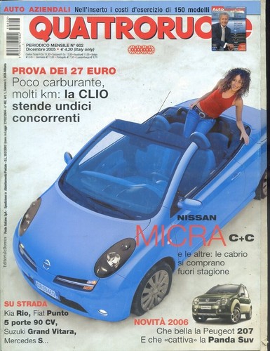 2005 quattroruote nissan - -,