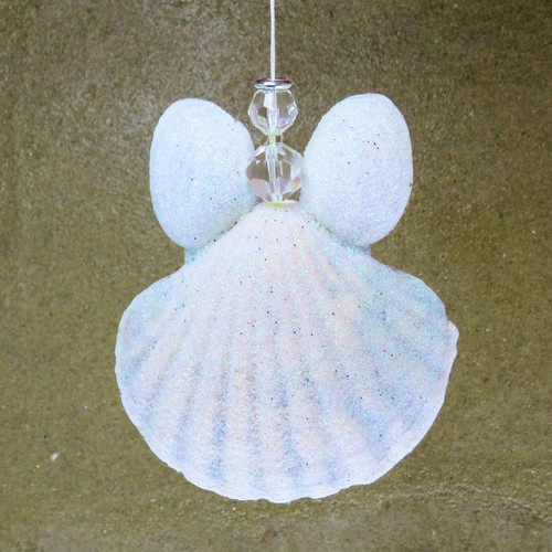 Decorazione angelo conchiglia