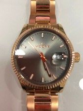 Orologio HOOPS LUXURY L Bracciale Acciaio Rosè Grigio - FONDO DI MAGAZZINO