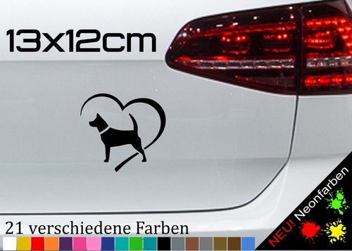 Adesivo cuore husky - , basenji