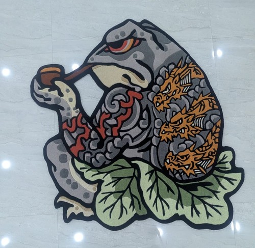 Tappeto rana kaeru - tappeto, lana