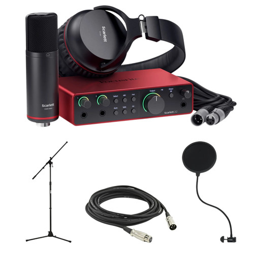 Focusrite scarlett 2i2 studio - scarlett,