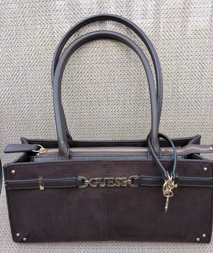 Guess brownsatchel top handle - top,