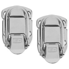  2 Pcs Lucchetto Antico Per Il Baule Serratura Mobili Armadio Lock HASP