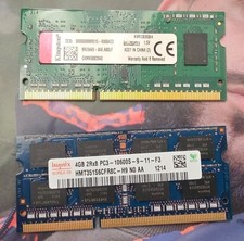 2x4gb ram ddr3 1333mhz pc3 10600 SODIMM (per notebook)