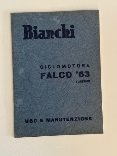 Originale libretto uso e - !!!,