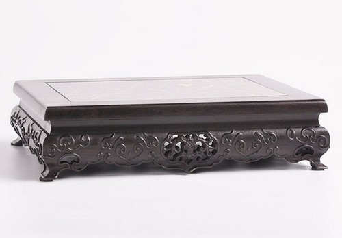 Espositore tavolo legno - in,