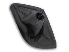 PER FIAT SCUDO CITROEN JUMPY PEUGEOT EXPERT 95-06 CUFFIA LEVA CAMBIO PELLE NERA