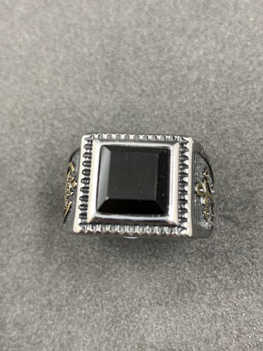 Anello massonico acciaio - anello,