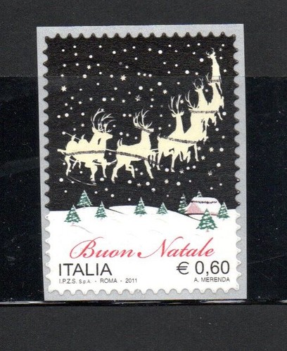 Francobollo italia 2011 natale - italia,