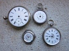 LOTTO OROLOGIO DA TASCA CARICA