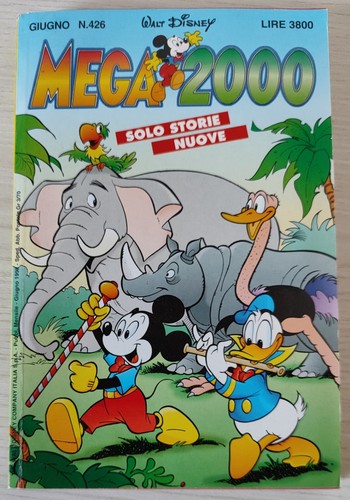 Mega 2000 almanacco - mega, topolino