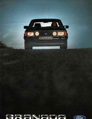 Brochure ford granada del - brochure,