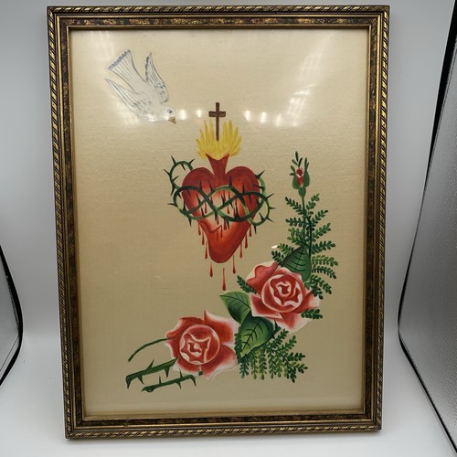 Quadro vintage sacro cuore - quadro,
