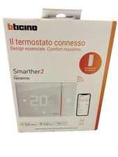 TERMOSTATO BTICINO SXW8002  SMARTHER 2  CONNESSO DA INCASSO BIANCO  with Netatmo