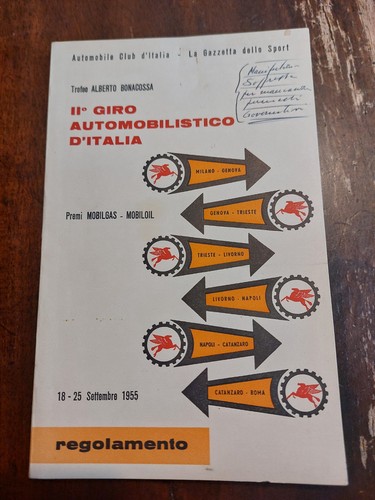 Regolamento 1955 giro - 1955, ii°