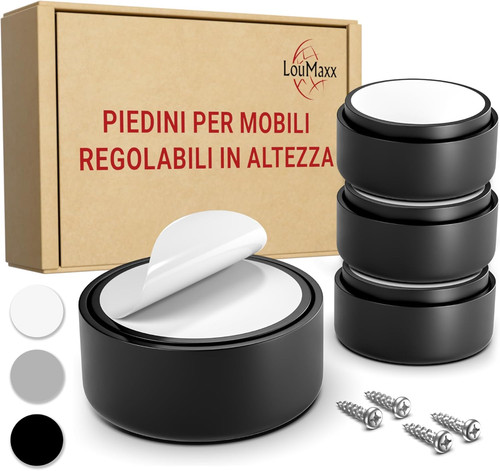 Piedini per mobili regolabili - piedini,