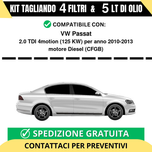 Tagliando per passat 0 - vw,