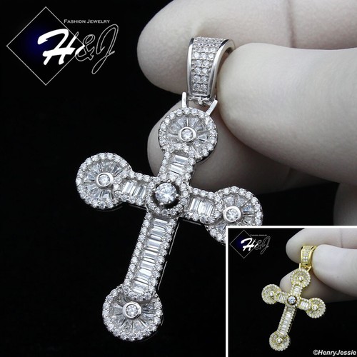 Ciondolo croce uomo argento - croce,