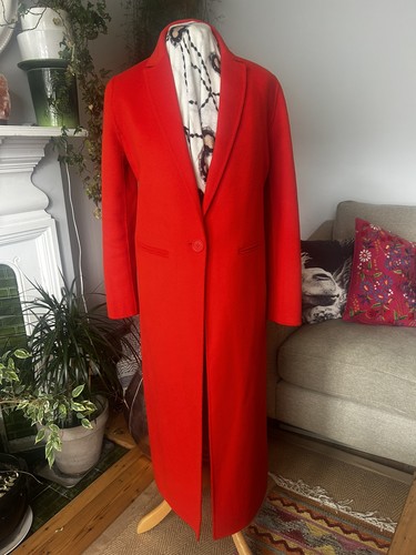 Cappotto cardigan lana linea