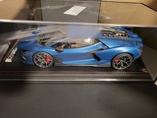 LAMBORGHINI REVUELTO 1/18 BLU MEHIT MATT MR COLLECTION MODELS LAMBO058D
