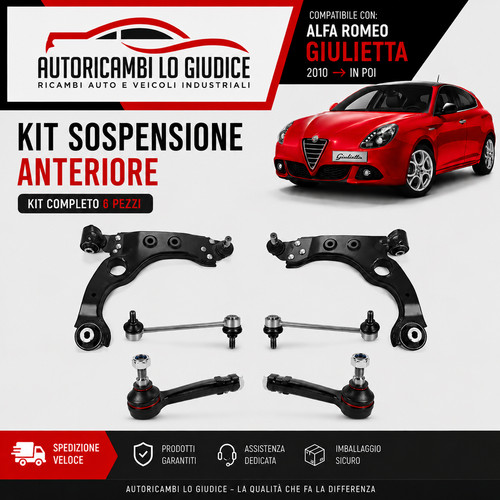Kit bracci tiranti testine - e,