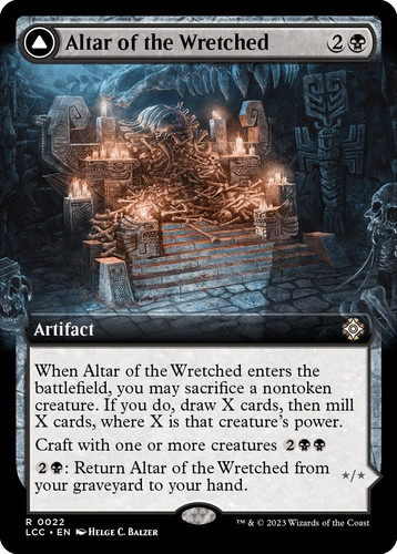 Mtg foil altar of - -,