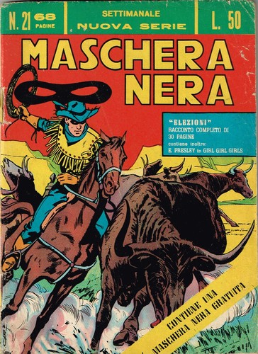 Maschera nera - n.21,