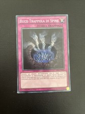 YU GI OH CARTA BUCO TRAPPOLA DI SPINE SUPER RARAMIL1-IT022 1ED MINT SENZA FINE