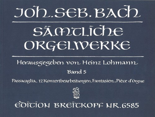 Bach complete organ - organ, works