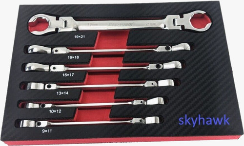 6pc flex head flare - head, nut