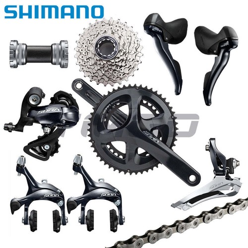 Gruppo bici strada - bici, shimano