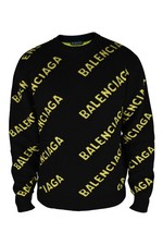 Maglione a maglia con logo