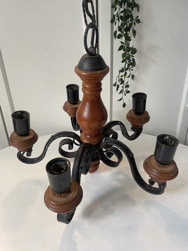 Lampadario rustico cucina