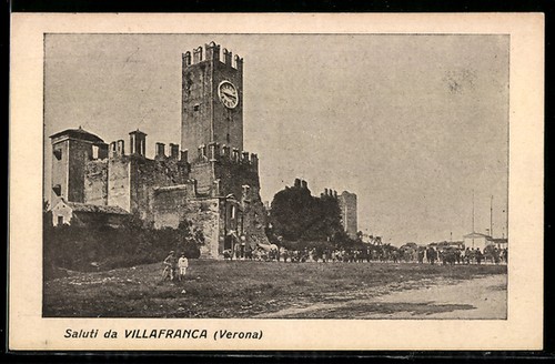 Cartolina villafranca - cartolina,