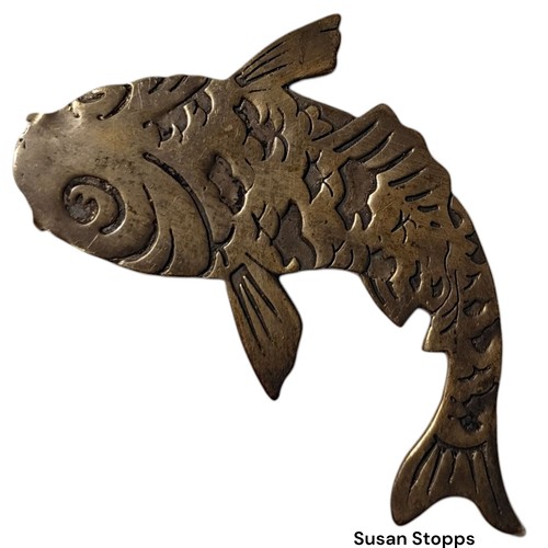 Spilla modernista pesce - spilla,